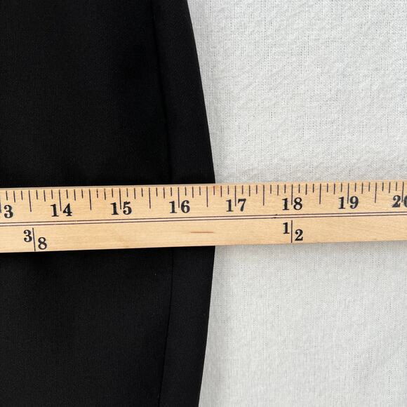 LIKELY Manhattan Mini Sheath Dress Womens 0 Black Crew Neck Short Sleeve Stretch - Picture 15 of 16